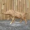  Product image 5 of the product “Walk bull head down made from suar wood, 30cm Height and 50cm Length ”